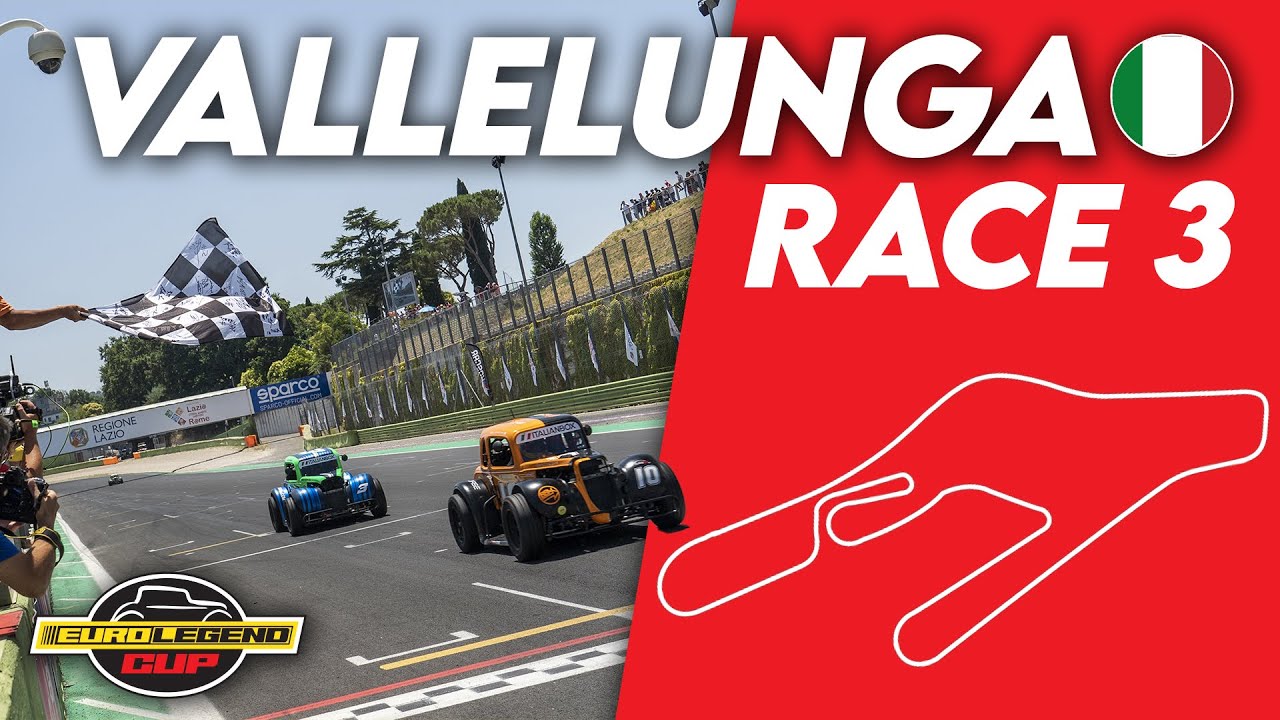 EuroLEGEND Cup Vallelunga Race 3 - ITALY 2023🇮🇹
