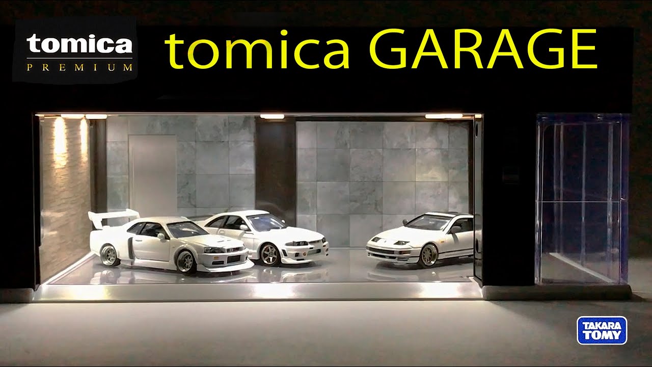 tomica PREMIUM トミカガレージ  tomica GARAGE PREMIUM BLACK Edition     MK miniature car remodeling Studio