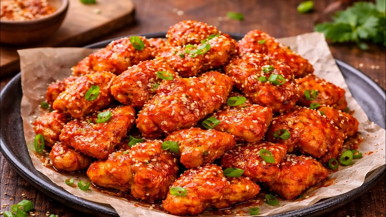 Crunchy, easy and so delicious! 😳 The Tastiest Korean Chicken Recipe You Can Make at Home! 