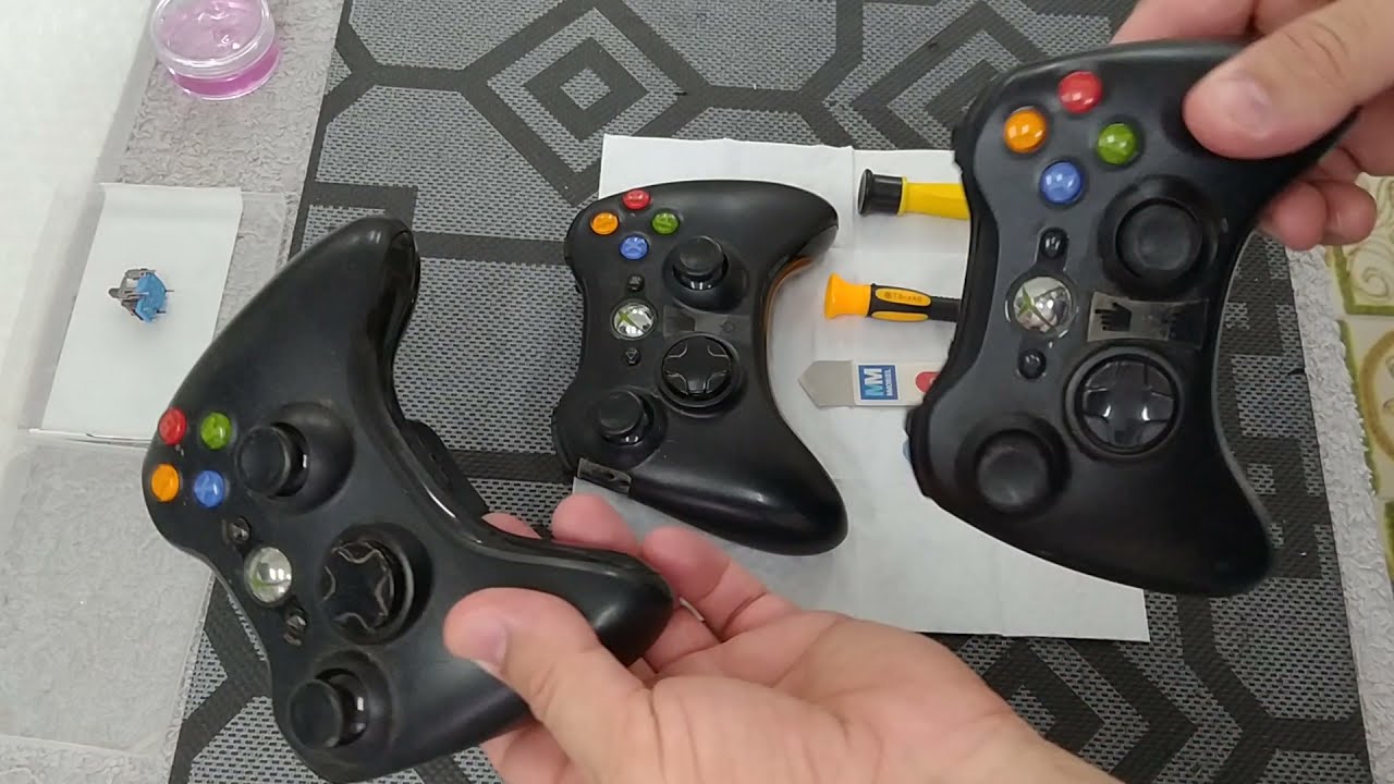 Tutorial 1/4 Parti: Smontaggio Corretto + Pulizia Controller Xbox 360 + Consigli