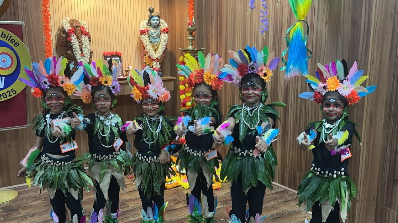 First Prize winning Group dance UKG  | KPCVS School #dance #interschool