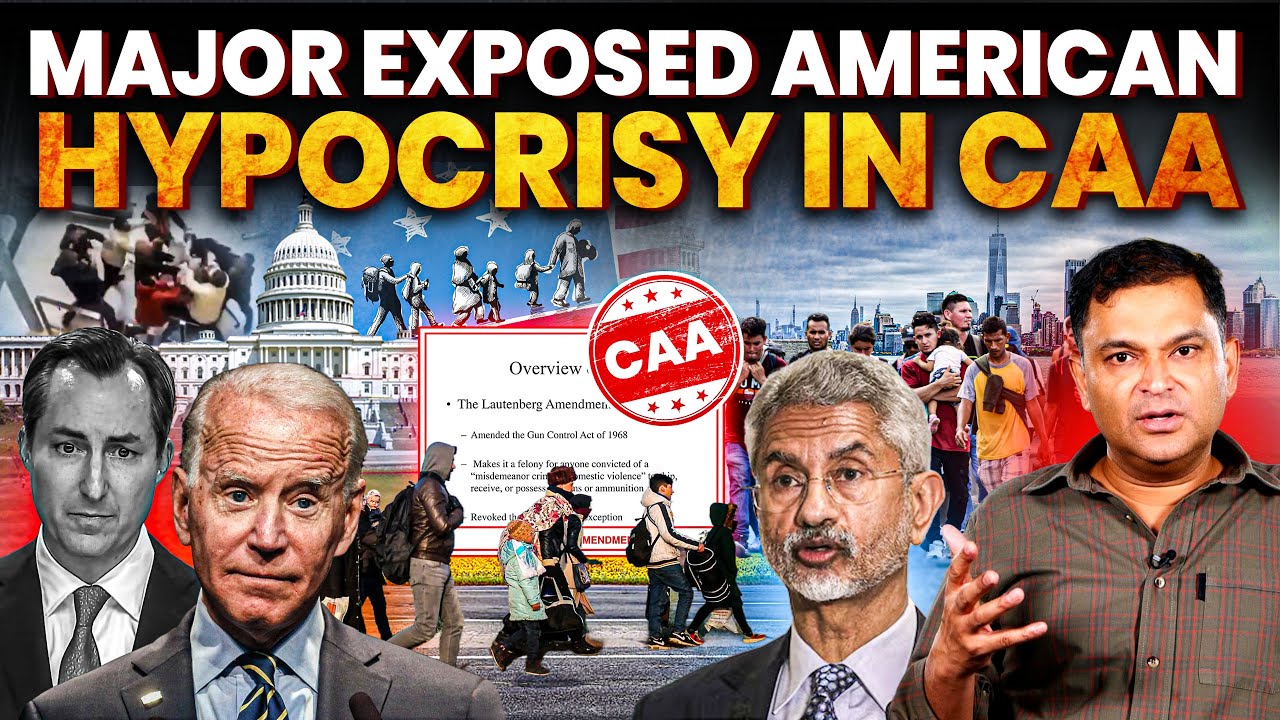 USA has Citizenship Amendment Act since 1989, creating ruckus on India's CAA | Major Gaurav Arya |