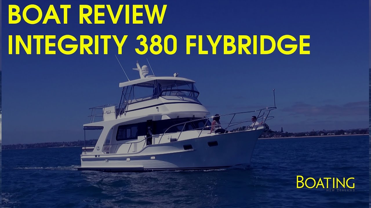 Integrity 380 Fly Bridge 2016 Review