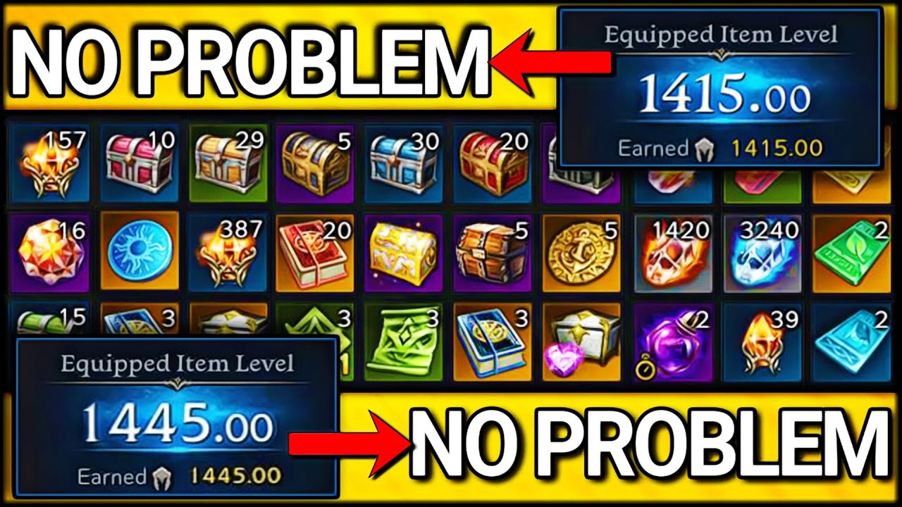 Get 1415 NOW! No More Excuses! 50000+ GOLD Worth of Bound Materials