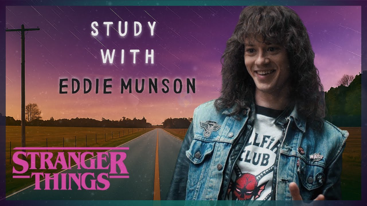 Study with Eddie Munson | Stranger Things (2 Hour)