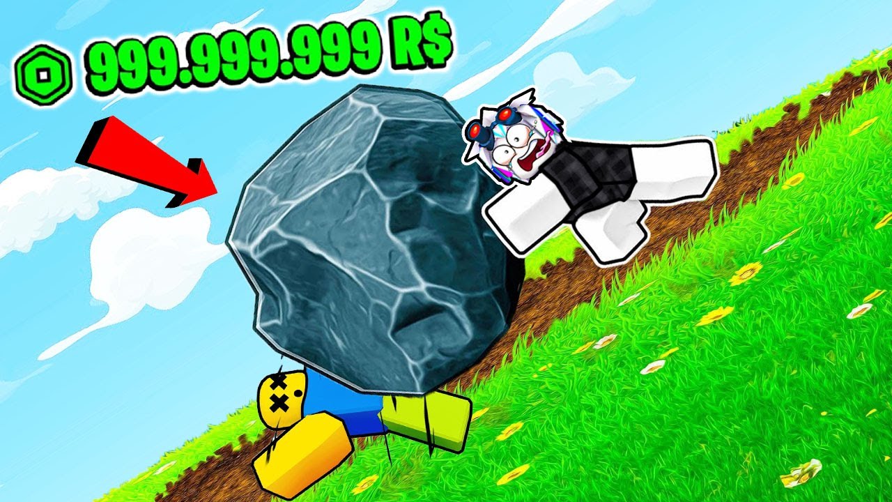 ПОТРАТИЛ ВСЕ РОБУКСЫ И СОЗДАЛ САМЫЙ ОГРОМНЫЙ КАМЕНЬ В МИРЕ! ROBLOX Stone Ball Simulator