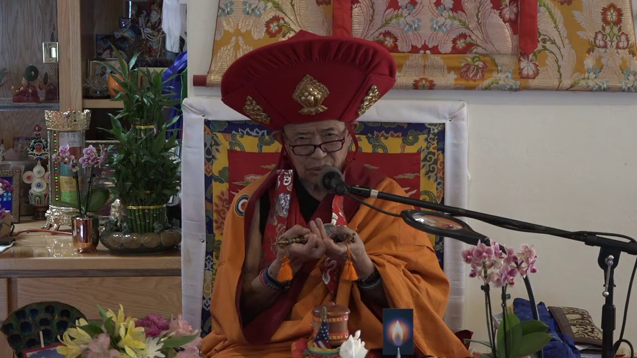 Yamantaka 2021 Empowerment part 2 Feb 6 2021 HE Garchen Rinpoche