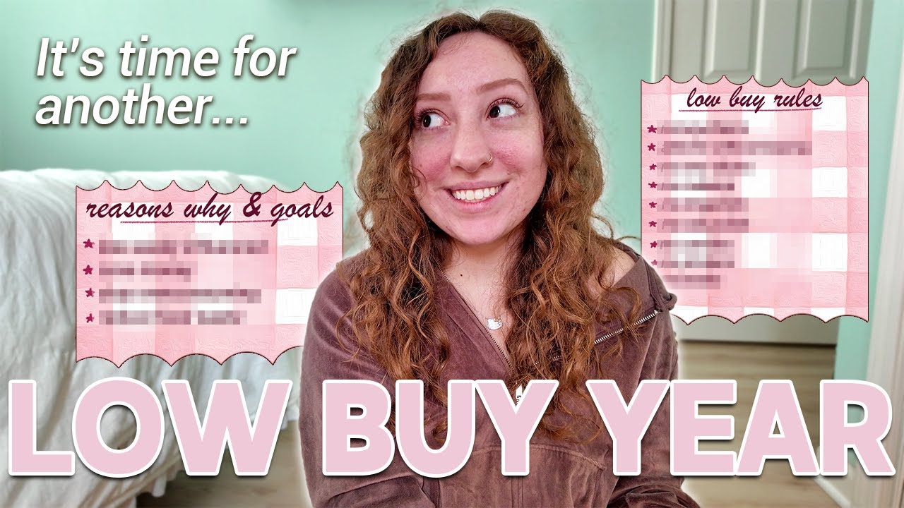 I'm doing a Low Buy Year *again*