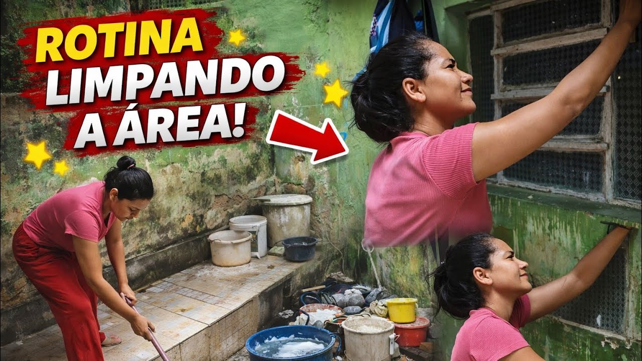 ROTINA PESADA! LAVANDO ROUPA LIMPANDO A ÁRIA E DEIXANDO O QUINTAL BRILHANDO 💞