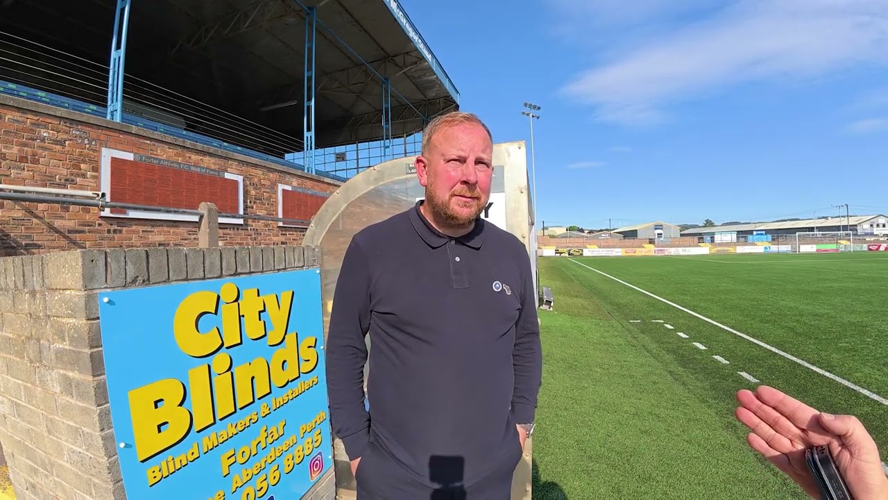 Chris Aitken | Forfar Athletic 1-0 Stranraer, 2 August 2025