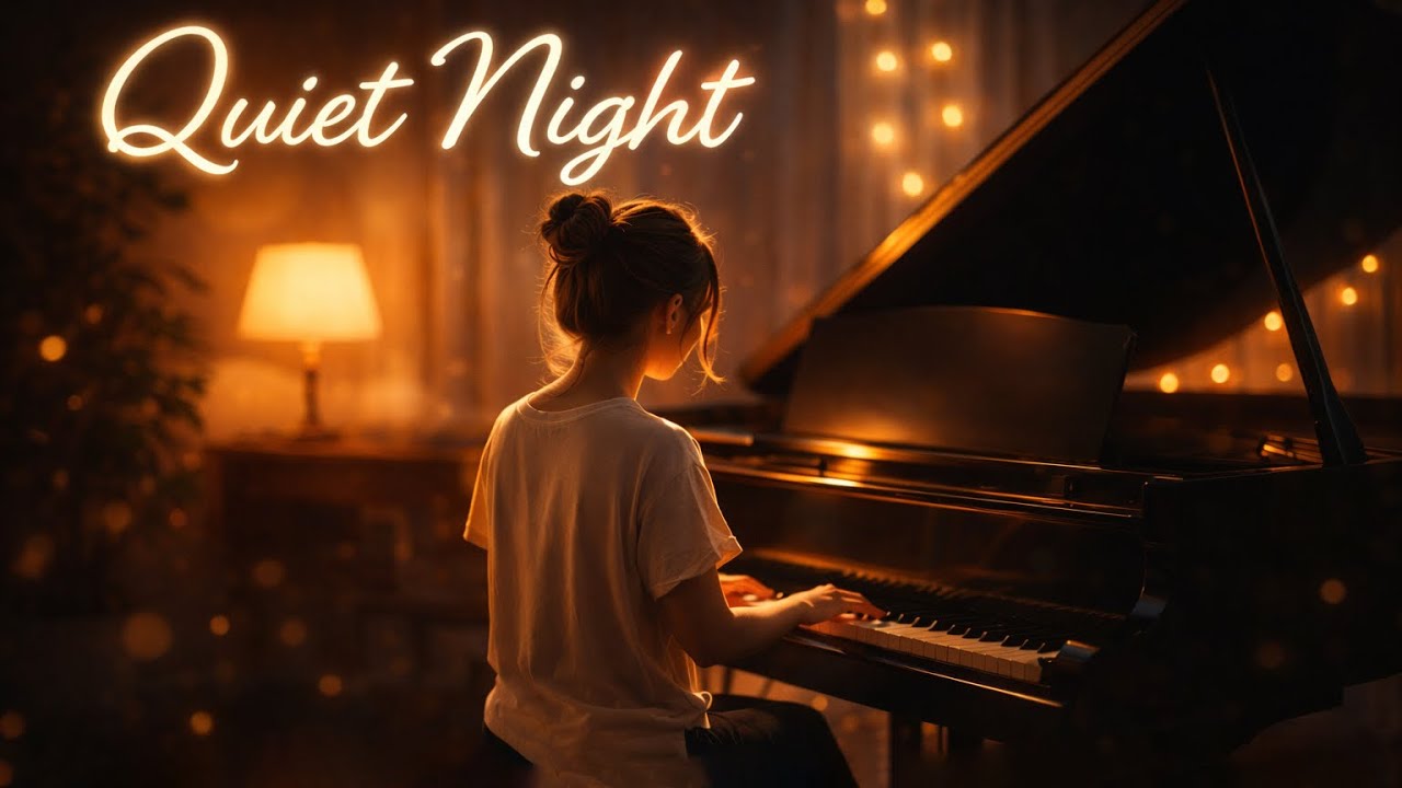 Quiet Night Piano – Soft & Calm Chill Music