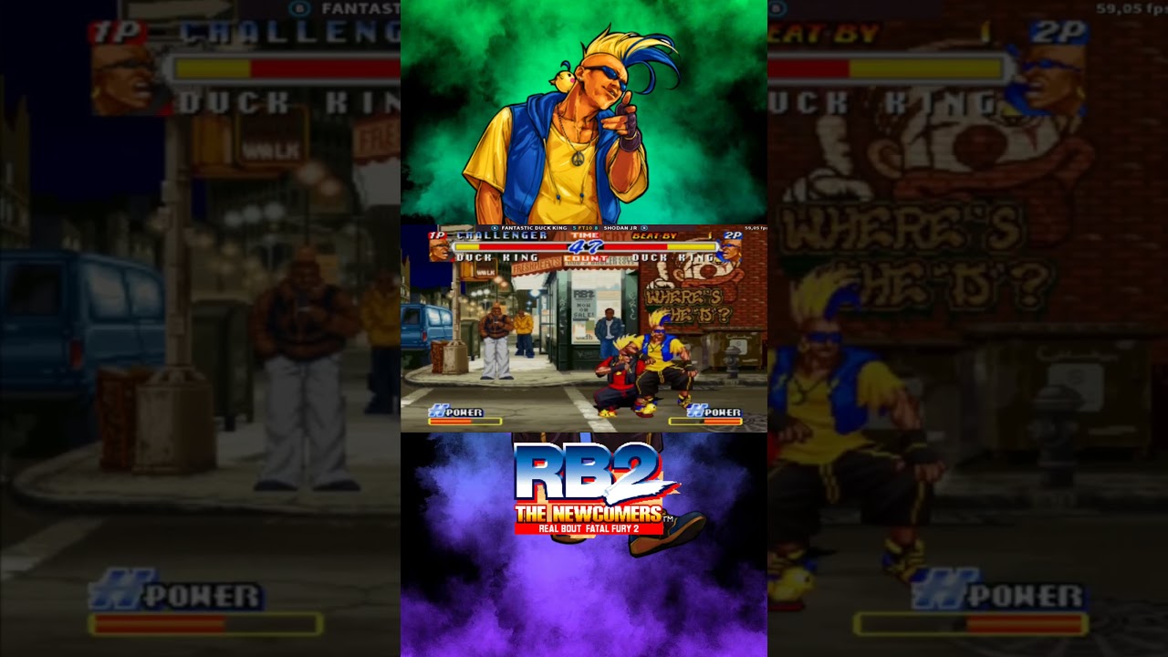 DUCK KING DESTRO&Ccedil;A! COMBO INSANO EM RBFF2