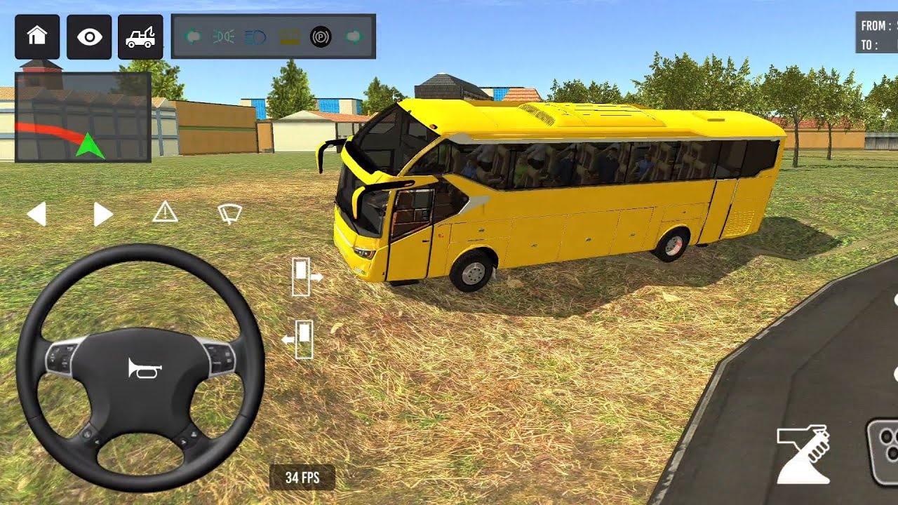 Euro Coach Bus Simulator 2026 | New Coach Bus Driving Indonesia | Part 19 | Android Gameplay