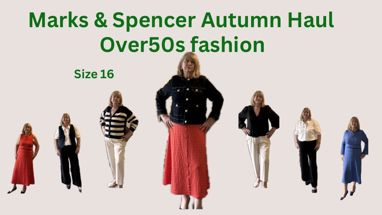 M&S new in Autumn Haul - mature fashion