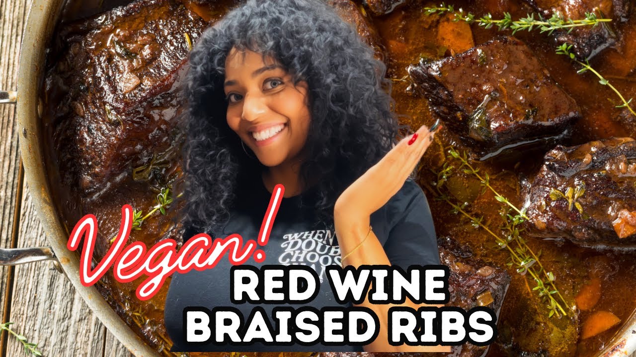 HOW TO MAKE BRAISED VEGAN SHORT RIBS RECIPE  | Chef Joya’s Vegan Soul Food