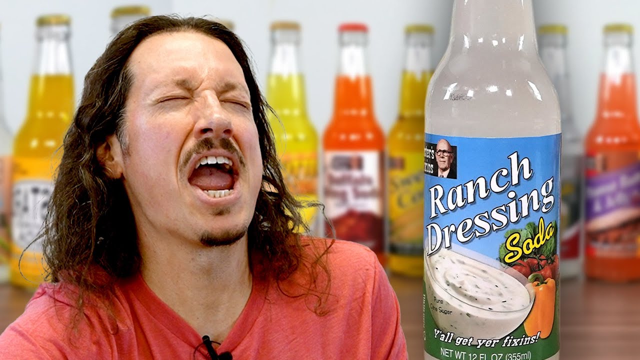 Trying Weird Soda Flavors: Drink Roulette
