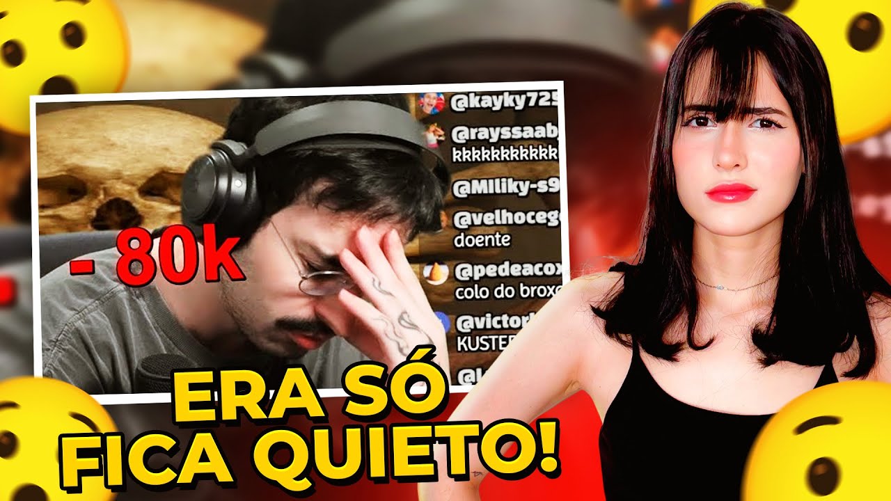 REACT como o OROCHINHO perdeu 80k por burrice | Cortes da Rhaychu