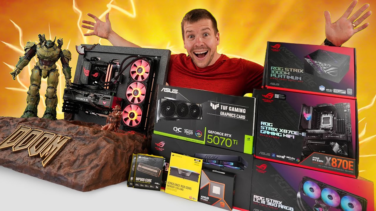 I Built My Subscriber the Ultimate DOOM Gaming PC!