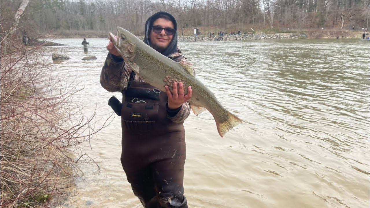 Full Guide To Shore Fishing Salmon and Trout In Michigan