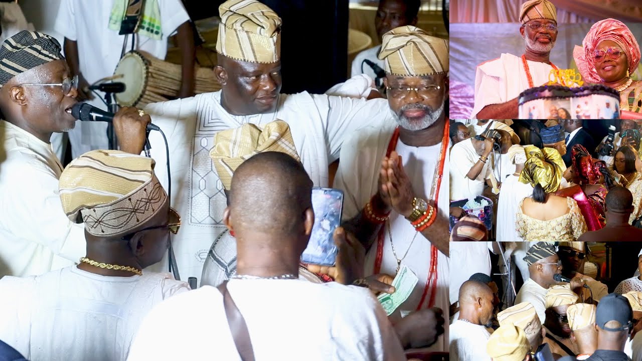 Fun Moment With Dr. Ayuba at Prince Oluwagbenga Akanni's 60th Birthday
