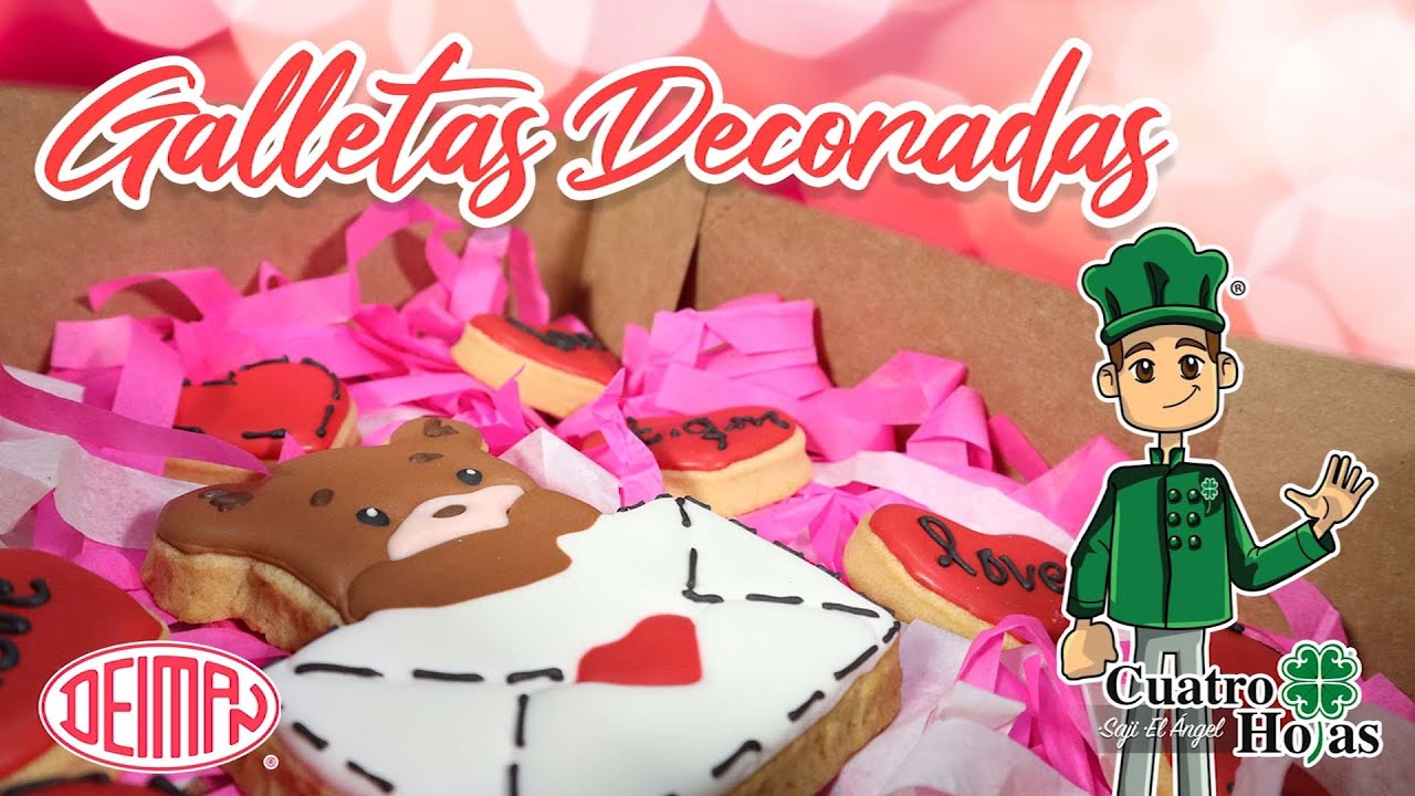 Galletas para San Valentin con DEIMAN