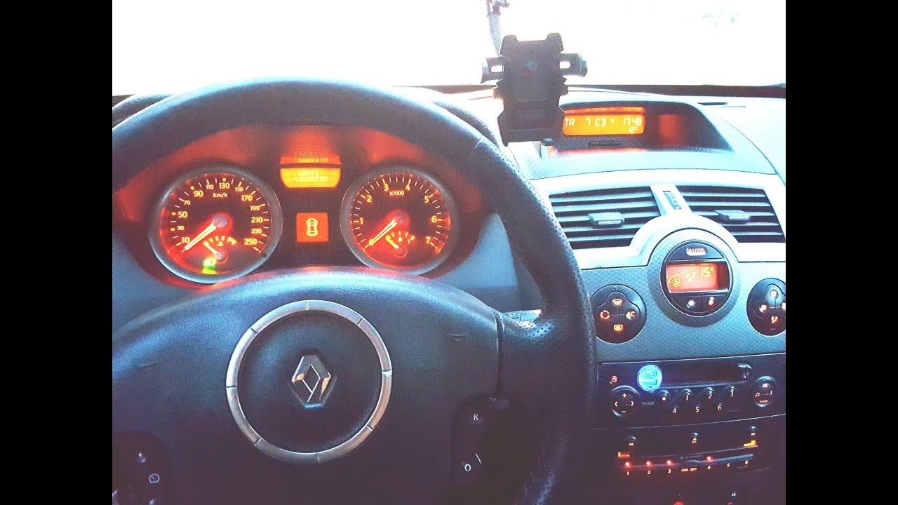Renault megane 2 Gösterge ışıklarının kısıklığı