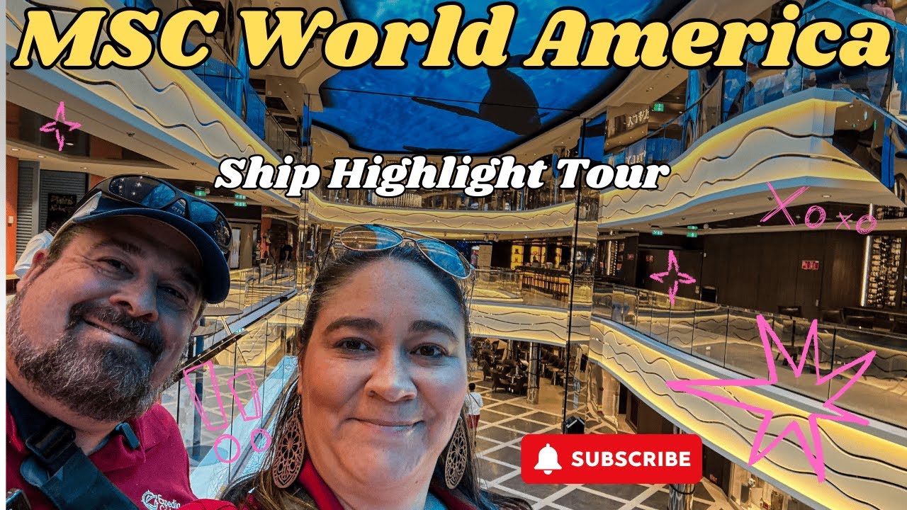 Тур MSC World America Ship Tour 2025 | Обзорная экскурсия + новый терминал MSC в Майами 🚢✨⚓️