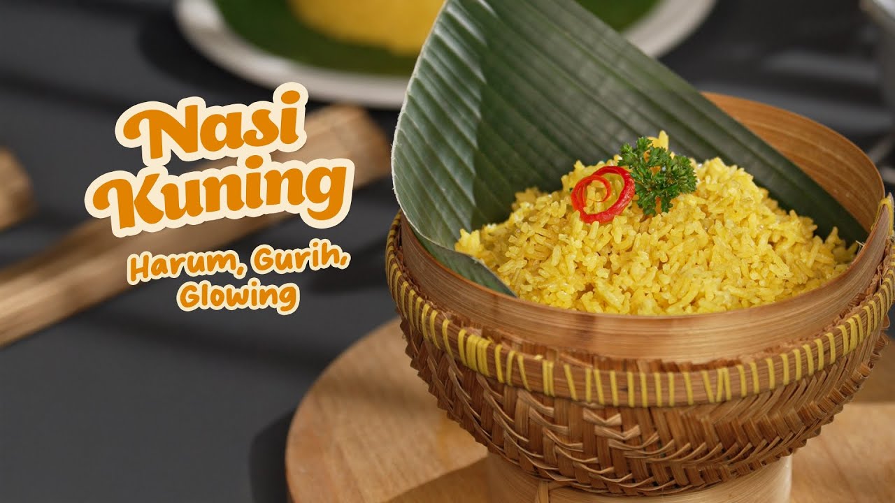 Nasi Kuning | Resep Nasi Kuning gampil dan endul! 🤩👌
