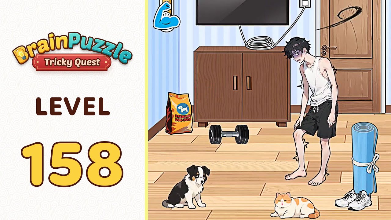 Brain Puzzle Tricky Quest Level 158 Fitness expert | Complete Walkthrough & Solutions! 🎯