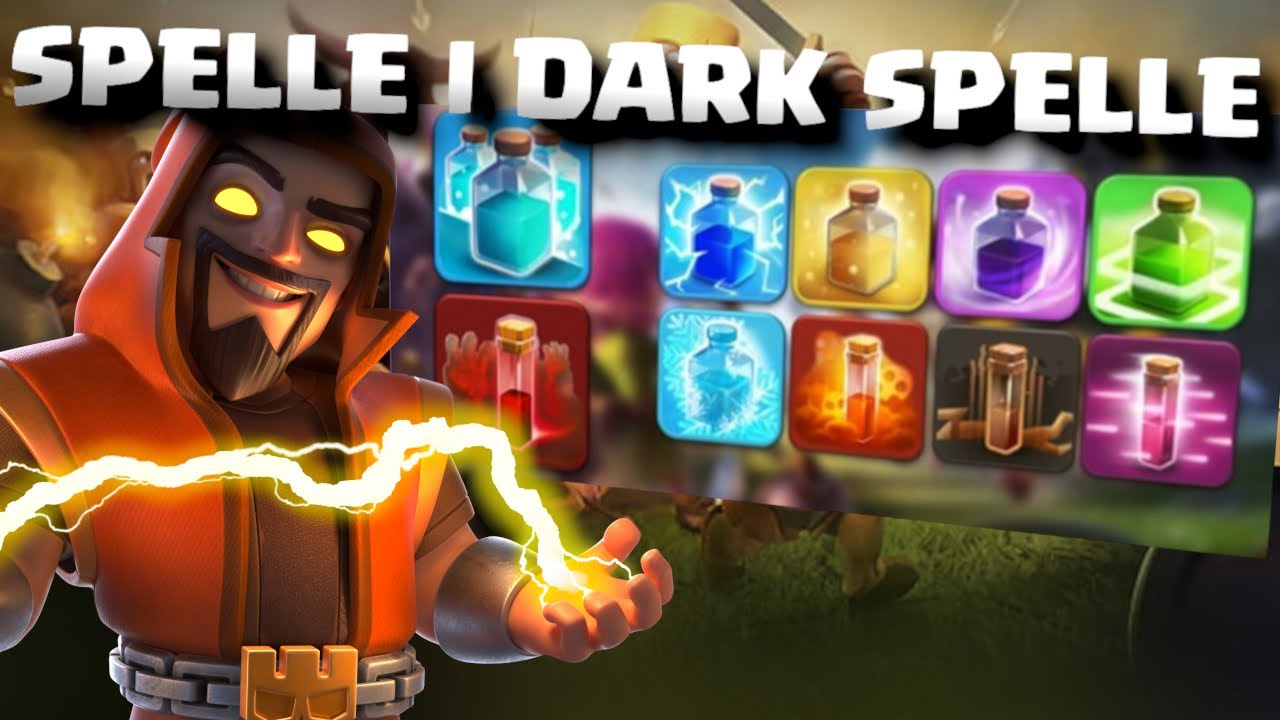 #28 PORADNIK DLA DEBILI🤭😨🤦‍♂️ - CZARY/SPELLE | CLASH OF CLANS