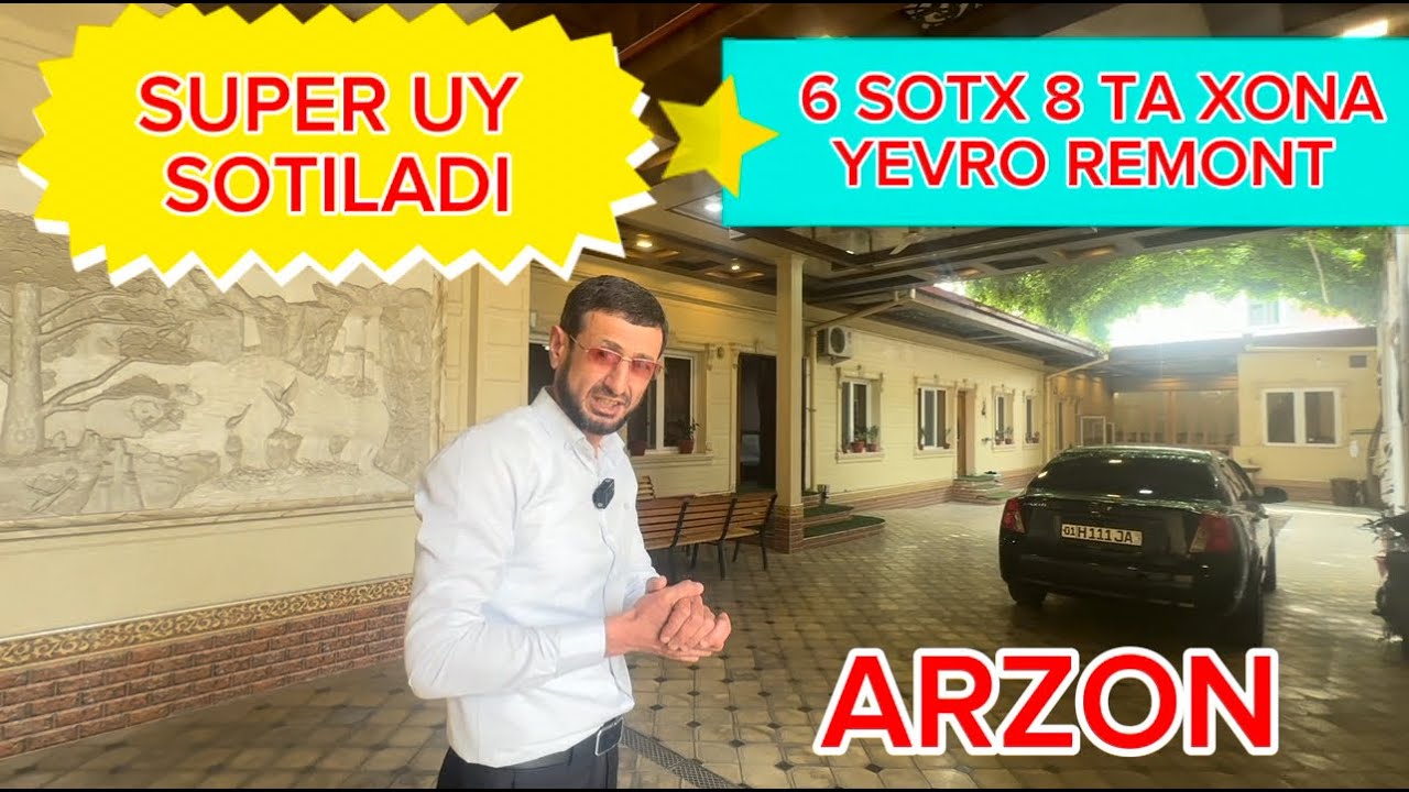 6 SOTX 8 XONA YEVRO REMONT UY SOTILADI ARZON NARXDA ULGURIB QOLING TOSHKENT SHAXRI!