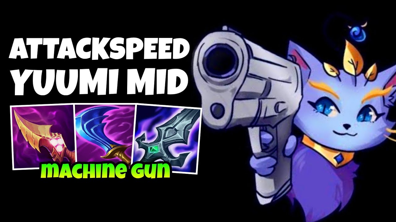 YUUMI WILD RIFT BUILD FULL ATTACK SPEED IS MADNESS OP