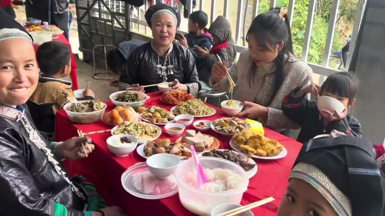 Hát Nùng Xín Mần ( ghép ảnh ăn tân gia nhà Thanh Na Ri Tả nhìu rất hay )