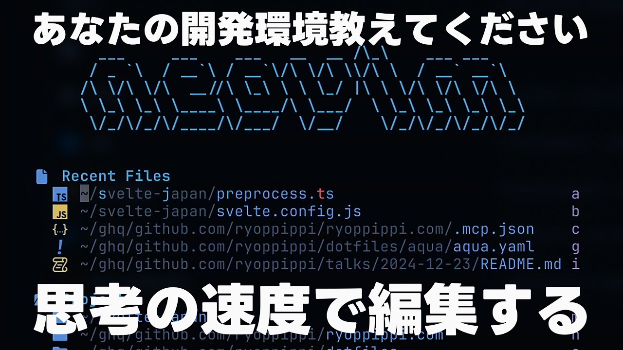 【外資ITエンジニアの開発環境】VimmerによるVimmer(になりたい人)のためのVim動画