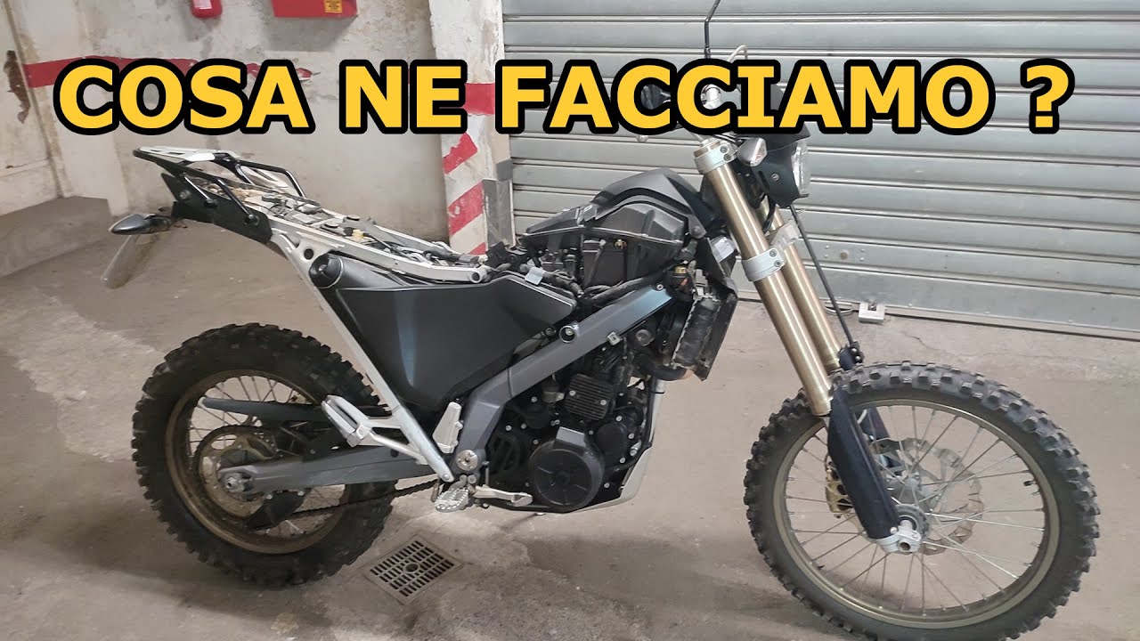 C'è molto lavoro da fare - Preparazione BMW G650 XChallenge per viaggi offroad
