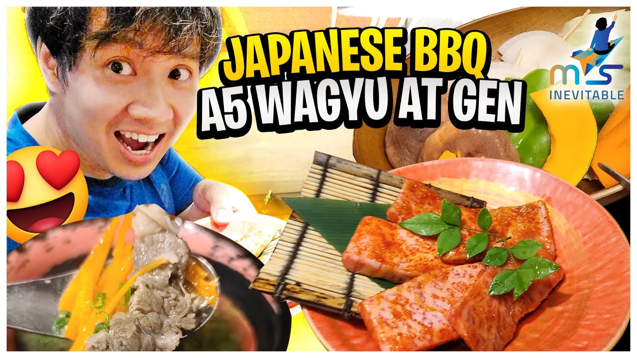 Japanese BBQ A5 Wagyu at Gen Yakiniku in Miyazaki
