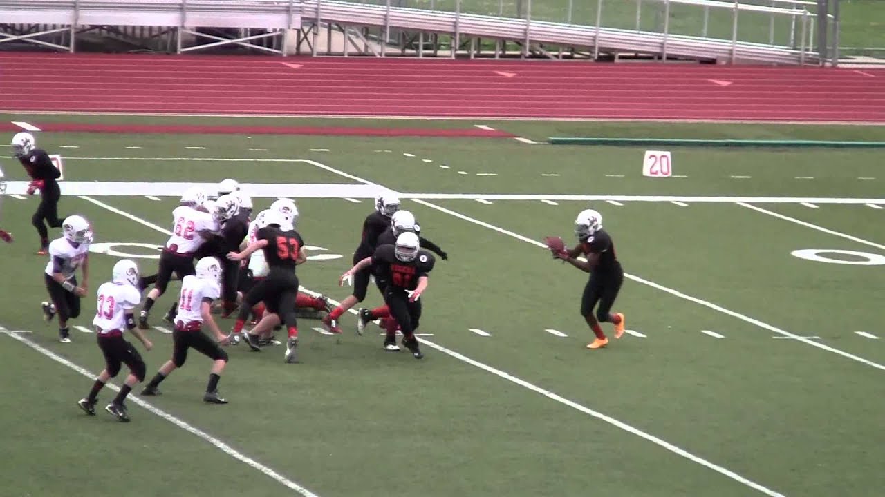 Maleek Hopper RB 8th grade Football Ozark Football League Class of 2019