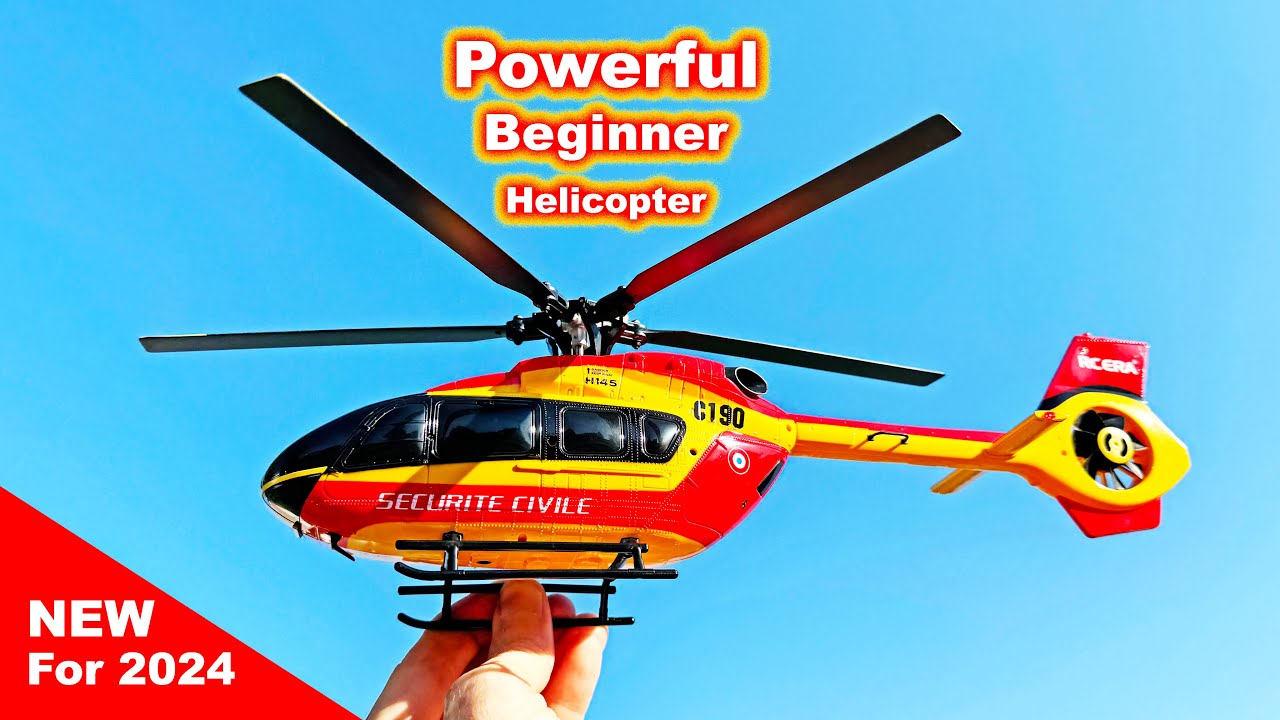 RC ERA C190 Мощный радиоуправляемый вертолет для начинающих, ГОТОВ К ПОЛЕТУ!