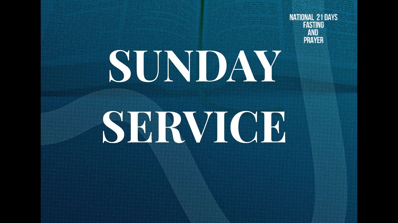 SUNDAY SERVICE 25/01/26