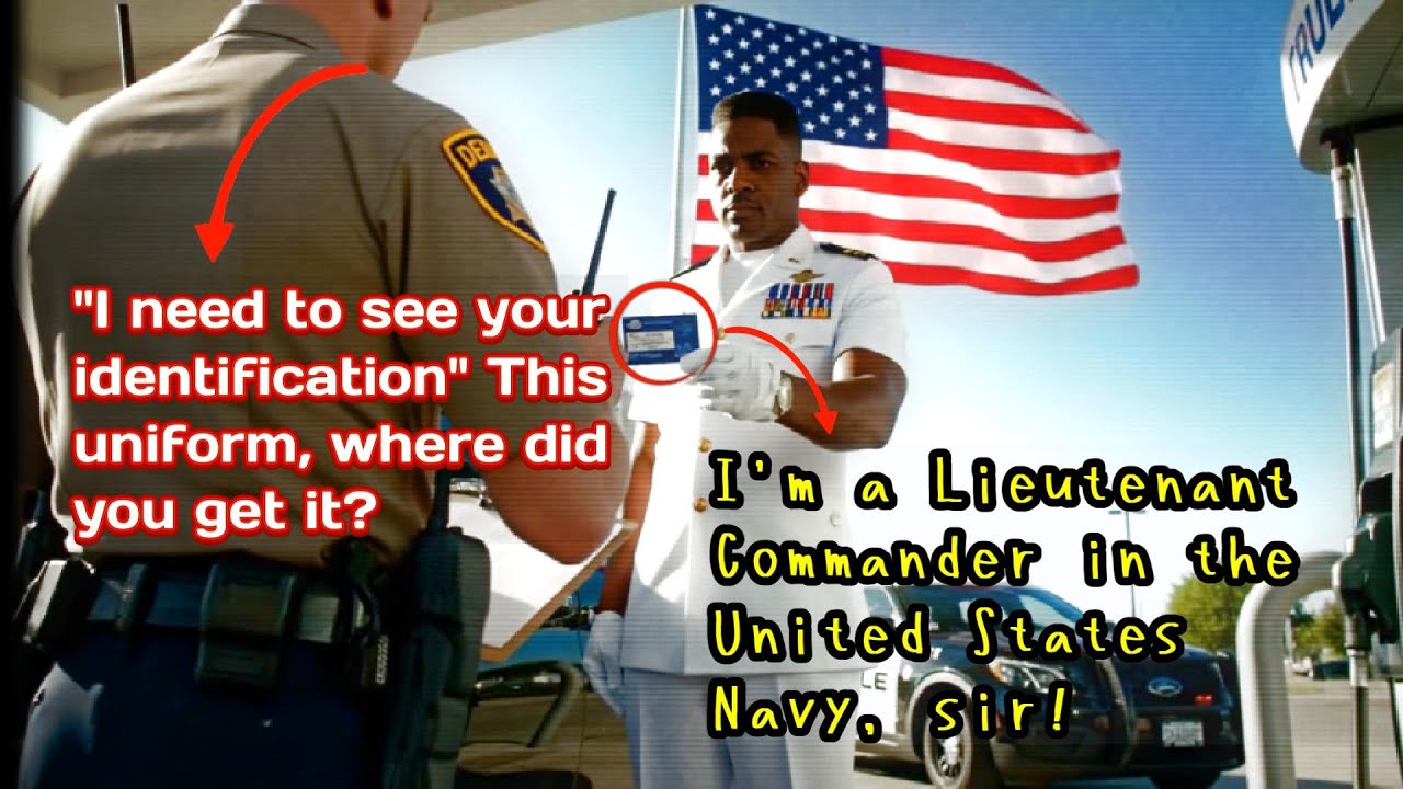 Cops Arrest Navy Officer in Dress Whites — Wins $22.4M