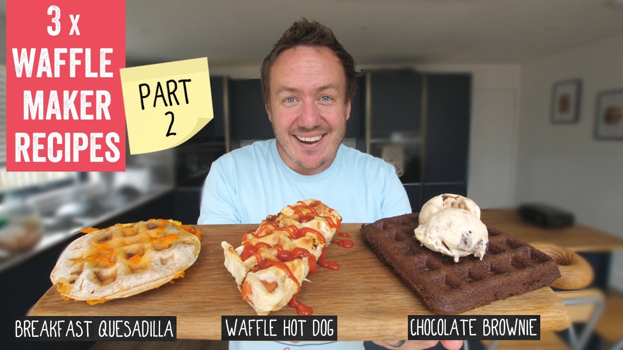 Road Testing a waffle maker! - 3 amazing waffle recipes | Part 2
