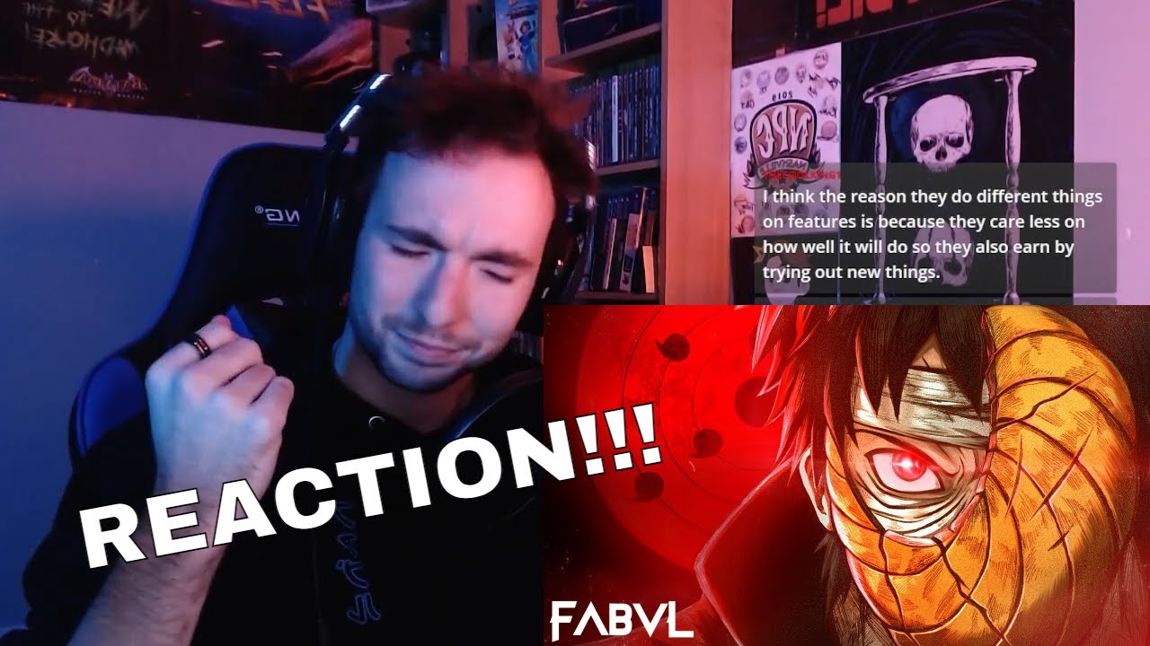 Reacting to Obito Rap - “On My Own” | FabvL ft. DizzyEight [Naruto]