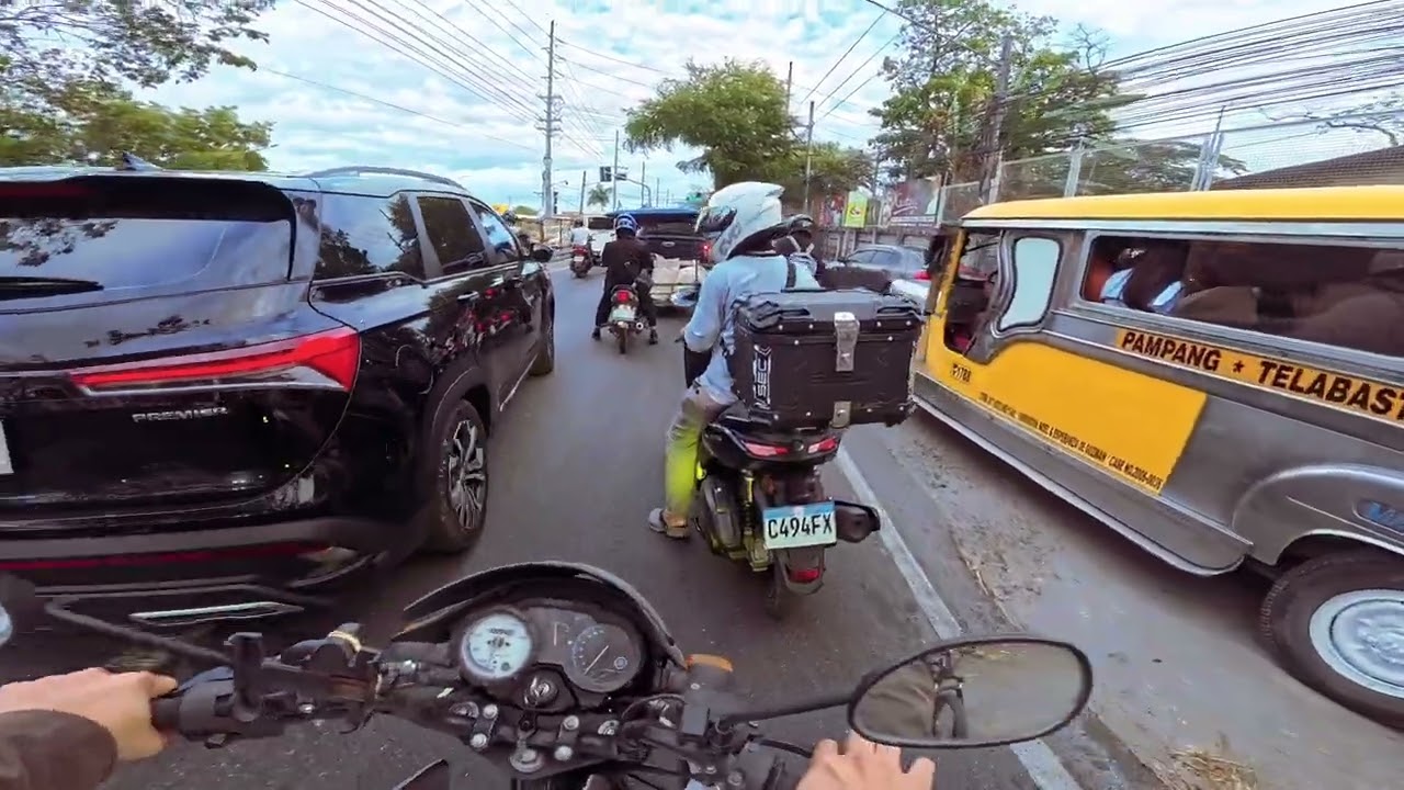 Thursday Traffic Ride - Angeles City to San Fernando Pampanga