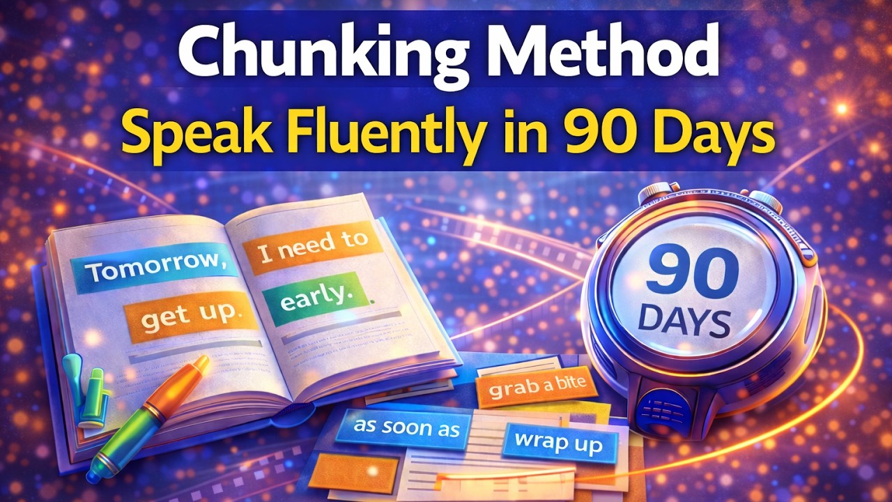 🎧 Unlock Natural, Fluent English with the Chunking Method!
