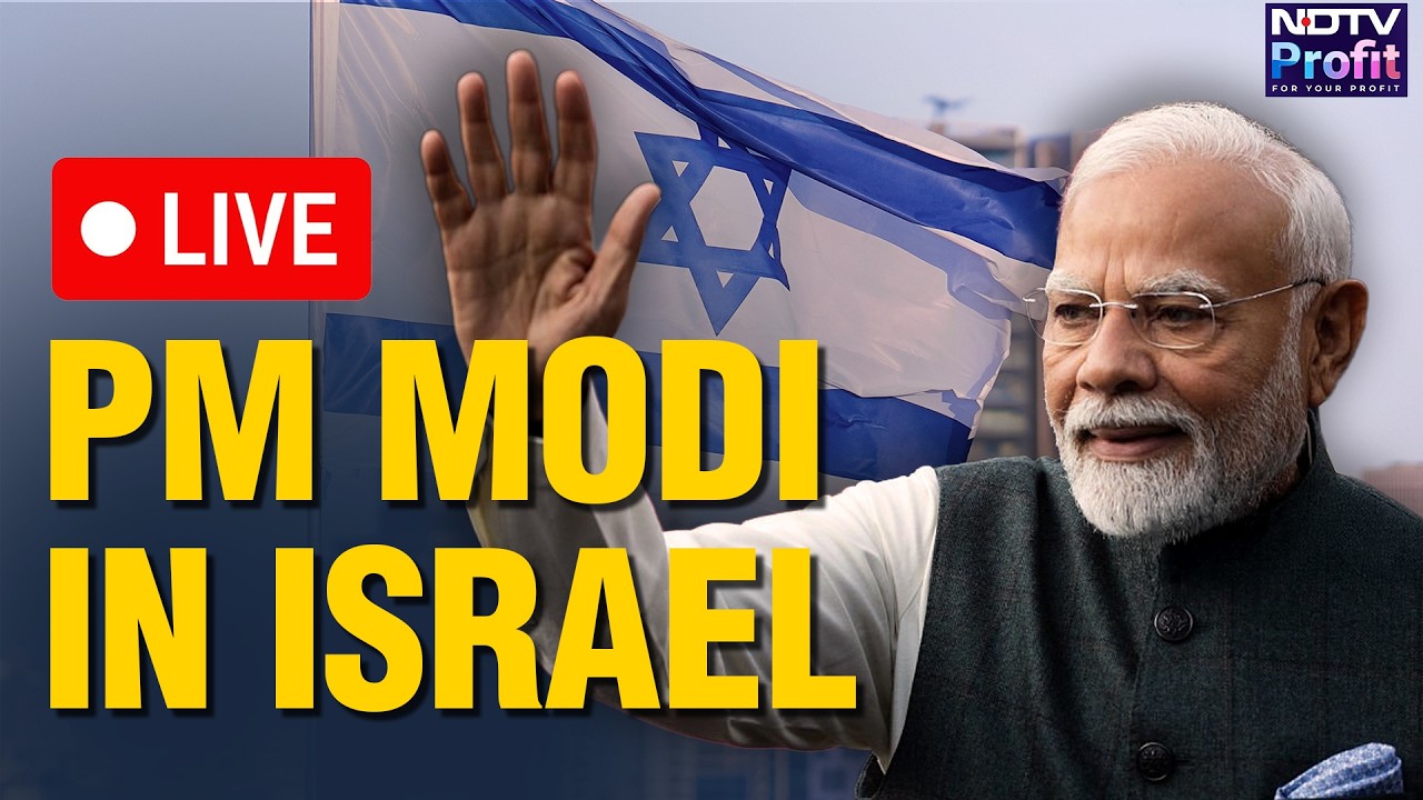 LIVE: Israel Celebrates PM Modi | PM Modi In Israel | Inside PM Modi's Israel State Visit