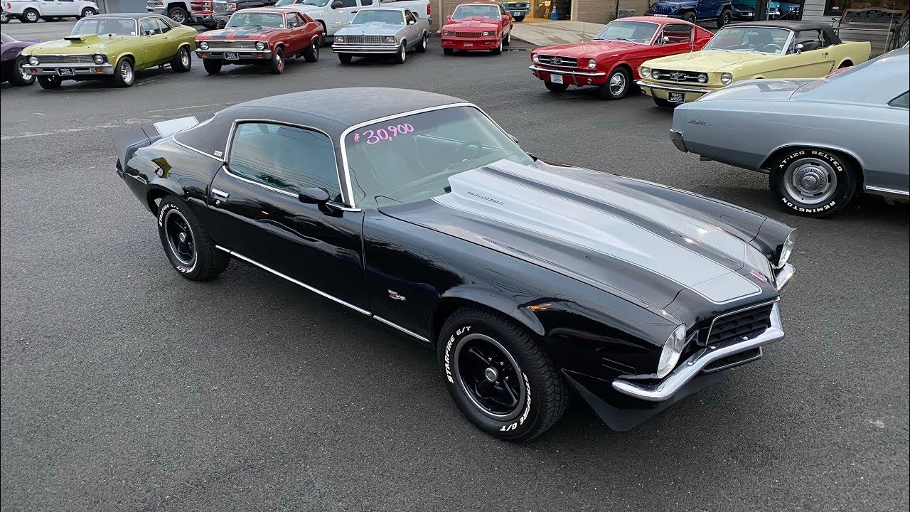 Test Drive 1973 Chevrolet Camaro Z-28 Type LT SOLD $29,900 Maple Motors #1751