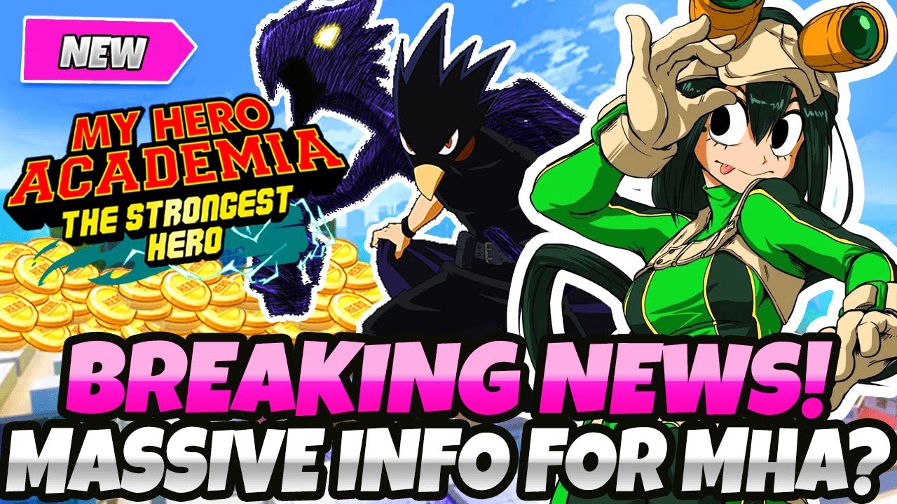 *BREAKING NEWS* MASSIVE INFO FOR GLOBAL MHA + TSH ON CONSOLE? (My Hero Academia: The Strongest Hero)