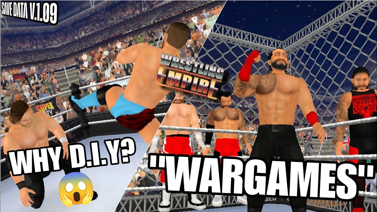 Save Data V.1.09 Released - Wrestling Empire (New Attires & Characters)