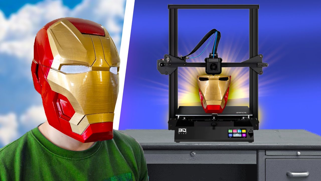Wij 3D-Printen Een Iron Man Helm