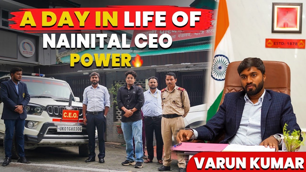 एक दिन CEO Nainital🔥| UPSC Power ये Video Motivation भर देगा